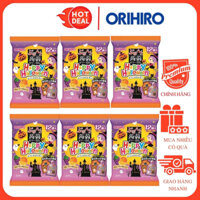 COMBO 6 Thạch Orihiro Happy Halloween Vị Nho Cam 240G/Gói - Thạch Nội Địa Nhật Phiên Bản Halloween 2023