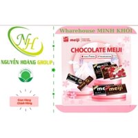 COMBO 6 THANH ( 1 Hộp) - Socola Dâu Meiji 120g