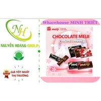 COMBO 6 THANH - Socola MEIJI Mix 2 Vị ( Milk & Black)  120g