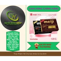 COMBO 6 THANH - Socola MEIJI 120 g Mix  2 Loại ( Black,  Milk )