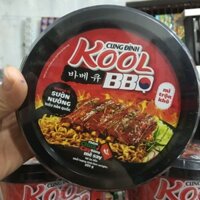 Combo 6 Tô Mì Trộn Kool Vị BBQ Sườn Nướng 105gr