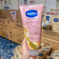 💐Combo 6 tuýp Dưỡng Thể Ban Đêm Vaseline 10X Gluta-Hya Cấp ẩm làm Đều Màu Da Siêu Thấm 300mL