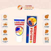 [COMBO 6 TUÝP] Kem Xoa Bóp Nóng Geliga Krim Otot 60gram Indonesia