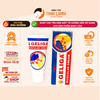 [COMBO 6 TUÝP] Kem Xoa Bóp Nóng Geliga Krim Otot 60gram Indonesia