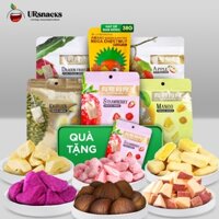 [Combo 6 Vị] Sầu Riêng, Hạt Dẻ, Xoài, Dâu, Táo Và Thanh Long Ursnacks Đồ Ăn Vặt Văn Phòng Bánh