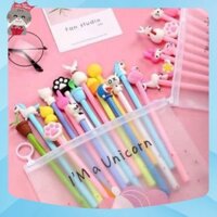 Combo 600 bút mực gel và 100 túi zip cute anh Lộc