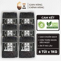 [COMBO 6KG] Gạo Lứt Đen An Nam - theo hướng Hữu Cơ - LOẠI NGON, Ăn Kiêng Eat Clean Thực Dưỡng