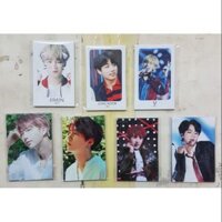 Combo 7 bộ lomocard BTS 100k