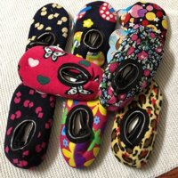 Combo 7 đôi Hài nhung lót nỉ đế chống trơn