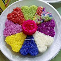 Combo 7 gói 50g Bột Tạo Màu Thực Phẩm Tự Nhiên Bột Rau Củ Quả Nấu Xôi Ngũ Sắc, Làm Bánh, Thạch