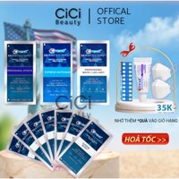 Combo 7 gói miếng dán trắng răng Crest 3D White nhập khẩu Mỹ - Trắng răng cấp tốc sau 1 liệu trình