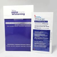 Combo 7 gói miếng dán trắng răng Crest Whitestrips Supreme Professional Whitening