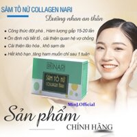 Combo 7 gói sâm tố nữ collagen Nari ổn định nội tiết tố hết hạn hán khô rát tăng ham muốn giường chiếu giảm lão hóa da
