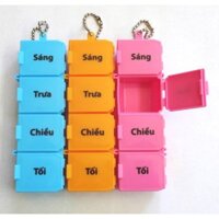 COMBO 7 HỘP CHIA THUỐC 4 NGĂN 1 NGÀY
