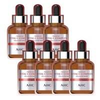 Combo 7 Mặt Nạ Giấy Làm Sáng Trắng Da AHC PREMIUM VITAL C COMPLEX CELLULOSE