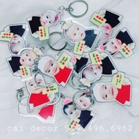 COMBO 7 MÓC KHÓA CHIBI
