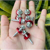COMBO 7 Ốc Salaya Kèm lông đền nhôm đỏ gắn bô E Vario  AB