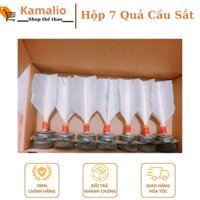 Combo 7 quả cầu trinh sắt chống tụt - Loại 1 - Đế Cao Su Êm - Lông ngan Siêu Bền