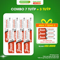 Combo 7 Tuýp Kem Đánh Răng Thảo Dược Grants Of Australia Vị Quế Bổ Sung Canxi Và Khoáng Chất 110g