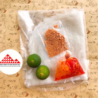 Combo 70 bịch bánh tráng tắc ớt rim siêu cay cấp độ 7 nhà làm, bánh tráng phơi sương chấm tắc ớt rim - Nguyệt Như