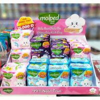 Combo 8 Băng Vệ Sinh Molped Bông Organic Tự Nhiên Mềm Mại Siêu Thấm