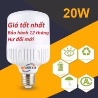 Combo 8 bóng đèn Led 20W cao cấp tiết kiệm điện