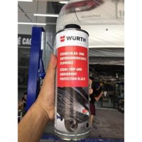 COMBO 8 Chai Sơn phủ gầm Ô Tô Su Non WURTH hàng nhập khẩu công nghệ Đức 1000 ml MH-F68