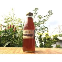 COMBO 8 CHAI THỦY TINH 1L NẮP THIẾC ĐỰNG MẬT ONG, SỮA, SINH TỐ