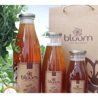 Combo 8 chai thủy tinh đựng sữa, sinh tố, mật ong nắp kim loại 1L (1000ml)