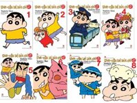 COMBO 8 cuốn từ tập 1 - 8 Shin - Cậu bé bút chì - Đặc biệt Tái bản