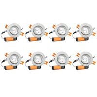 Combo 8 Đèn led âm trần đế xoay 5w