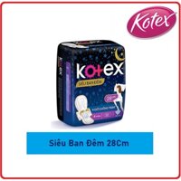 Combo 8 gói Băng vệ sinh ban đêm Kotex 28cm - 313