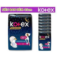 Combo 8 gói Băng vệ sinh ban đêm Kotex 28cm