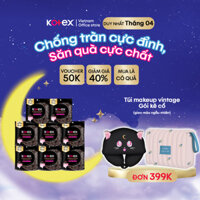 Combo 8 gói băng vệ sinh Kotex Ban Đêm dạng quần cỡ M/L 5x8