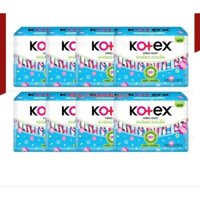 Combo 8 gói băng vệ sinh Kotex hàng ngày kháng khuẩn 20 miếng