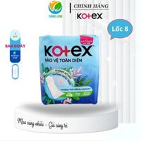 Combo 8 gói băng vệ sinh Kotex dày không cánh 8miếng/gói