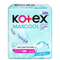 COMBO 8 GÓI BĂNG VỆ SINH KOTEX MAX COOL SIÊU MỎNG CÁNH MIẾNG DÀI 23CM