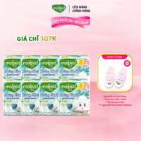 Combo 8 Gói Băng vệ sinh Molped thiên nhiên Kháng khuẩn Siêu mỏng có cánh 23cm (GÓI 8 MIẾNG)