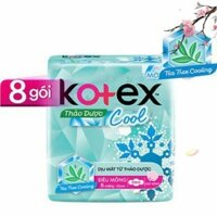 Combo 8 gói BVS Kotex Thảo dược Cool
