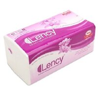 Combo 8 gói Khăn Giấy Lụa Lency 180 Tờ ( 3 Lớp)