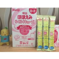 Combo 8 gói sữa Meiji thanh 0-1 tuổi