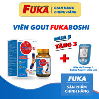 Combo 8 Gout Fuka tặng 1 máy đo acid uric,kiểm soát hoàn toàn bệnh gout