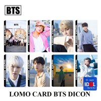 Combo 8 Hộp Lomo Card BTS Dicon - Hình Ảnh Kpop