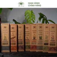 Combo 8 hộp Nhang sạch Mộc Hương - 8 mùi, nhang 100% từ thiên nhiên, mùi dễ chịu, không hóa chất.