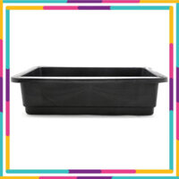 Combo 8 khay chậu nhựa trồng rau  màu đen