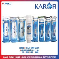 Combo 8 lõi lọc nước Karofi chính hãng dùng cho máy lọc nước Karofi O-i128