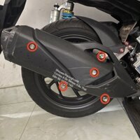 Combo 8 Ốc Salaya Mẫu Thái Gắn Bô VARIO 160 2022/2023