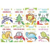 Combo 8 Quyển Cuốn Sách Tô Màu Đầu Tiên Của Tớ