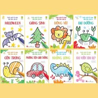 Combo 8 Quyển Cuốn Sách Tô Màu Đầu Tiên Của Tớ