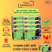 [Combo 8 tặng 2]Trà Vỏ Đỗ Xanh giúp thanh lọc, giải độc giải rượu,Điều hòa huyết áp, tốt cho người tiểu đường